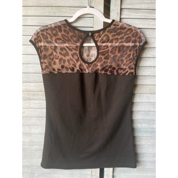 π₯ *Vintage Rock Steady Leopard Mesh Top* π₯ - Picture 4 of 8